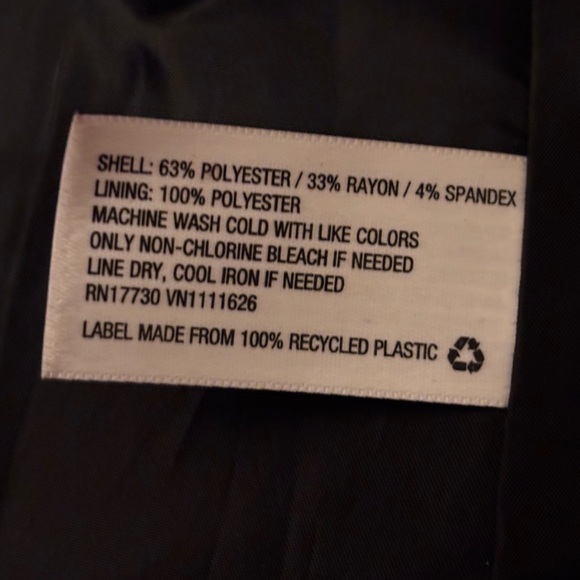 Merona Women's Black Suit Jacket - Picture 5 of 9